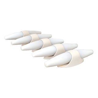 Vintage Bakelite Wall Light in Milk Glass from Bo-Niko, 1960s For Sale