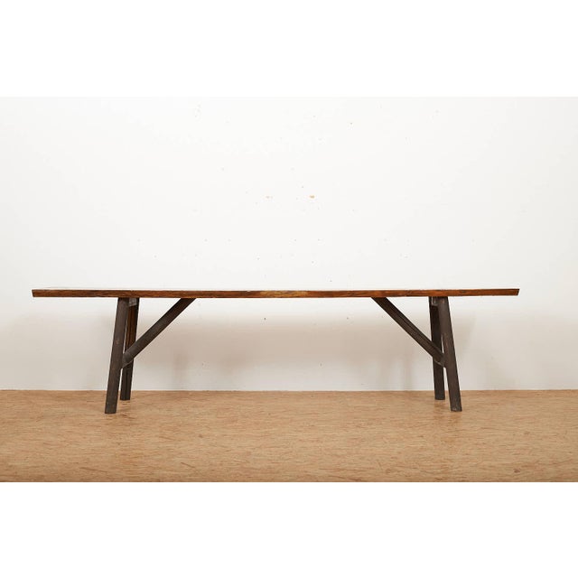Fir Console Table with Cedar Wood Top For Sale - Image 15 of 15