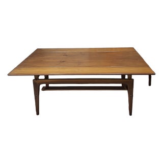 Teak Metamorphic Coffee Table from Trioh, Denmark, 1960s For Sale