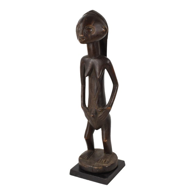 Early 20th Century Tabwa Female Figure For Sale