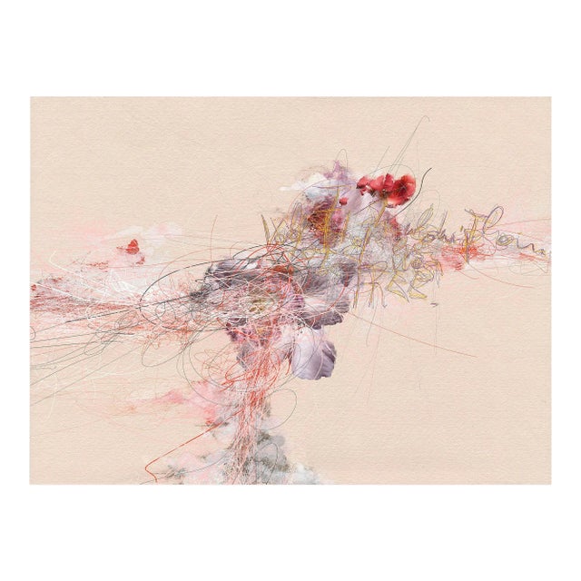 Contemporary Abstract Digital CType Print on Kodak Endura Photo Paper