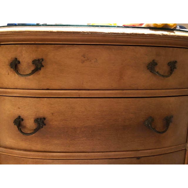 French Bombay Dresser With Blond Finish Chairish