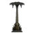 Mid 20th Century Monumental Palm Tree Floor Sconce Attributed to Maison Jansen For Sale
