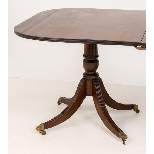 Regency Style Mahogany Extending Dining Table For Sale - Image 17 of 18