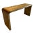 Vintage Henredon Scene Two Burlwood Console Table For Sale