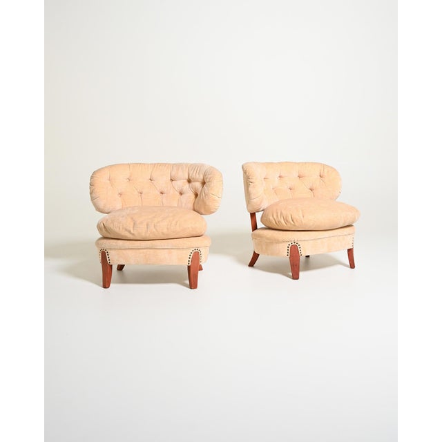 Vintage Lounge Chairs by Otto Schulz for Boet, 1940s, Set of 2 For Sale - Image 9 of 11