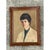 Vintage 1968 Signed Portrait Painting For Sale - Image 9 of 12