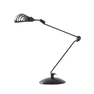 Black Igloo Desk Lamp by Tommaso Cimini for Lumina, 1980s For Sale