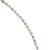 White Lustra Tiny Pearl Labradorite Necklace 14k Gold For Sale - Image 8 of 10