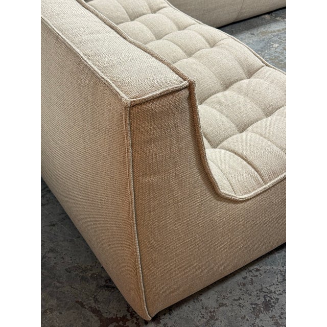 Jacques Deneef for Ethnicraft N701 Modular Sectional, Set of Three For Sale In San Francisco - Image 6 of 12