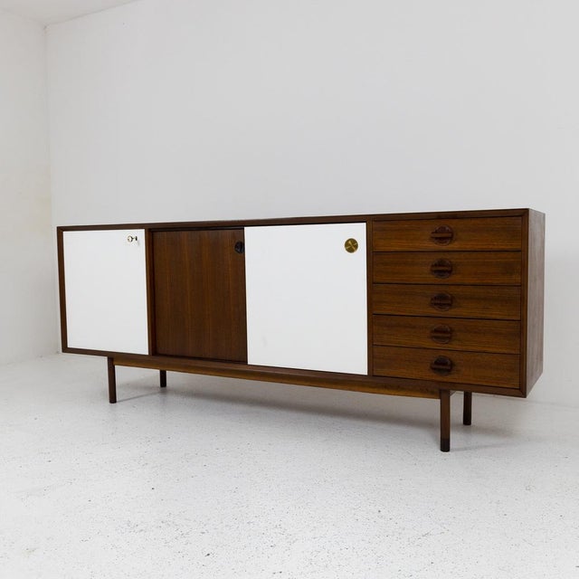 Italian Teak Sideboard, 1970s For Sale - Image 6 of 11