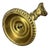 Vintage French Brass Ornate Decorative Candleholder For Sale
