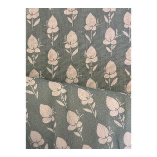 Gyri Design Otto Linen Blend Fabric 2 2/8 Yards For Sale