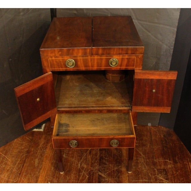 Late 18th-Early 19th Century English Gentleman's Dressing Table For Sale - Image 12 of 13