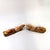 Vintage Wesson Folk Art Chalkware Bunny Rabbits Pushing Cart of Eggs Figurines-a Pair For Sale - Image 4 of 16