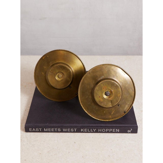 Pair of Brass Dragon Candlesticks For Sale In Dallas - Image 6 of 11