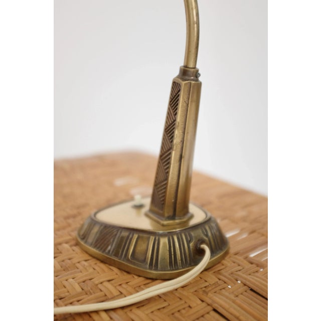 ASEA 1950s Brass Table Lamp by Sonja Katzin for Asea For Sale - Image 4 of 6