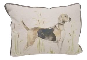 Bolster Pillow of Dog - Made in Wales