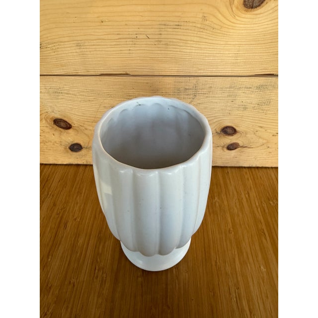 McCoy Matt White MCM Vase For Sale In Seattle - Image 6 of 6