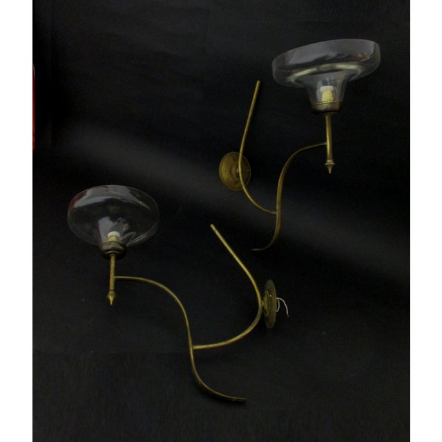 Italian Wall Lamps by Gio Ponti, 1940s, Set of 2 For Sale - Image 4 of 6