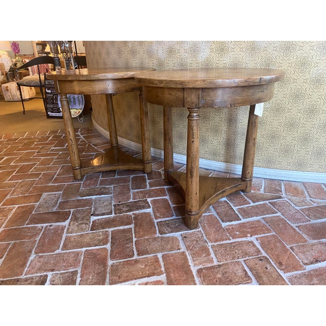 1990s Bausman Alder Wood End Table For Sale - Image 9 of 10