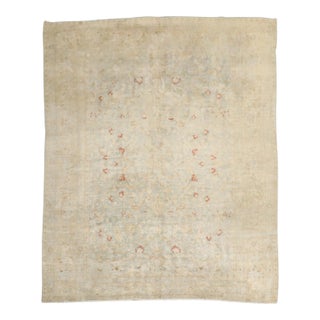 Early 20th Century Zabihi Collection Persian Meshed Room Size Rug - 8' x 9'7" For Sale