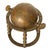 Metal Antique Persian Qajar Period Arabic Islamic Celestial Brass Globe Astrolabe 1850 For Sale - Image 7 of 15