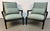 Hollywood Regency Mid-Century Chinese Chippendale Style Ebonized Bamboo Lounge Chairs by LaCor For Sale - Image 3 of 16