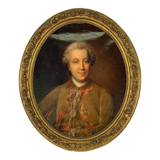 Early 19th Century French Portrait of Hubert Robert Papal Ambassador of France For Sale