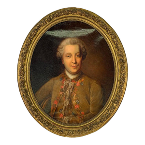 Early 19th Century French Portrait of Hubert Robert Papal Ambassador of France