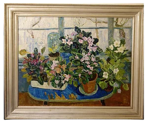 Maya Kopitzeva, Flower Pot Flowers, 1995