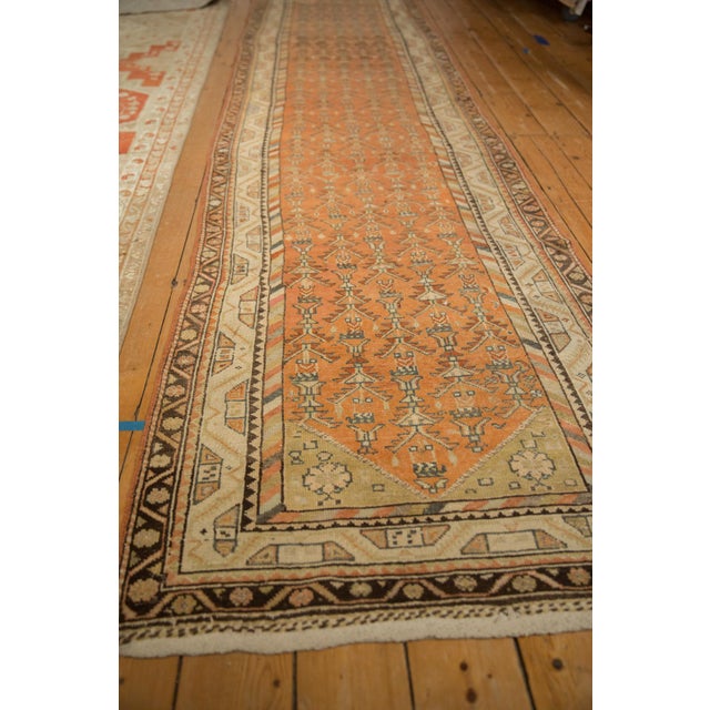 Vintage Distressed Malayer Rug Runner - 3'2" x 13'3" For Sale In New York - Image 6 of 13