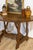 17th Century Italian Baroque Period Walnut Demilune Table with Carved Lyre Base For Sale - Image 14 of 14