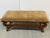 Design Plus Gallery presents a Vintage Bench from Bernhardt. The piece has a plush, golden velvet upholstered cushion seat...