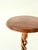 Brown Mid-Century French Mahogany Open Spiral Barley Twist Lamp Stand For Sale - Image 8 of 10