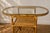 Vintage Honeymoon Coastal Bamboo & Rattan Oval Glass Dining Set With Two Chairs For Sale - Image 4 of 10