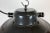 Industrial Factory Hanging Lamp in Black Enamel from Elektrosvit, 1960s For Sale - Image 4 of 13