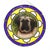 Art Deco Stained Glass Roundel Depicting with English Mastiff Dog, 1890s For Sale - Image 11 of 11