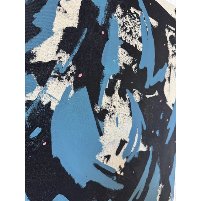 2020s Night Watch, Contemporary Abstract Painting by Matt Higgins For Sale - Image 5 of 6