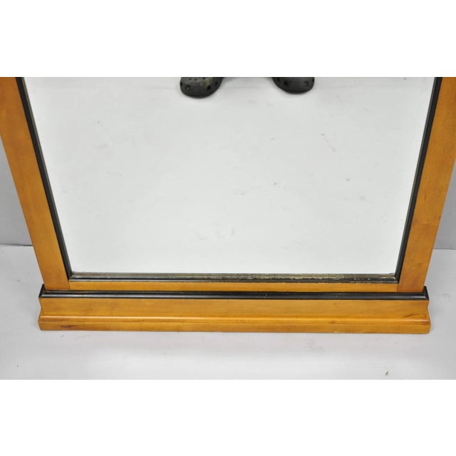 Late 20th Century Thomasville Grand Classics Neoclassical Empire Cherry Wood Biedermeier Mirror For Sale - Image 5 of 15