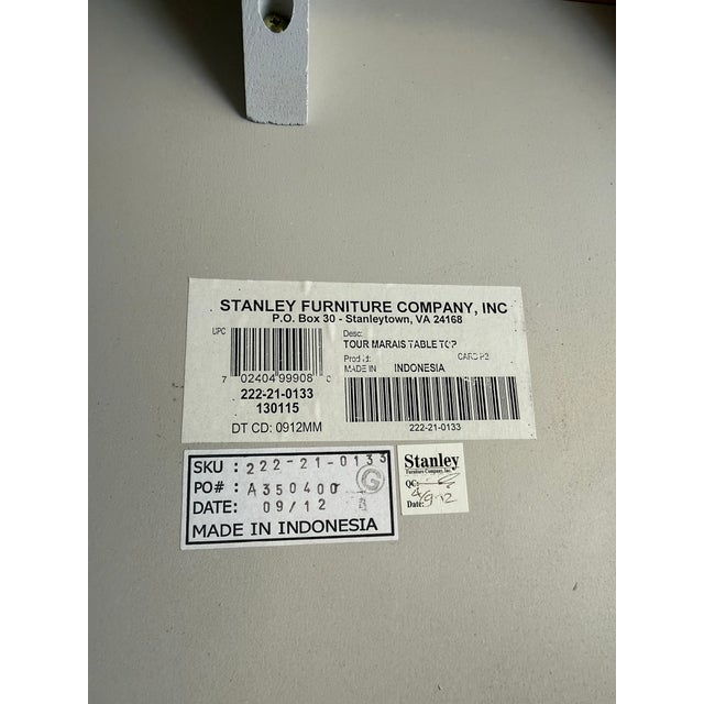 Wood Arrondissement Tour Marais Table Round/Oval Extensible For Sale - Image 7 of 10