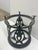 1980s Metal Stingray Base Patio Table With Fiberglass Top . For Sale - Image 9 of 12