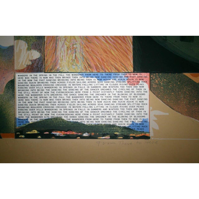 Will Petersen, a painter, master printer and a poet, was born in Chicago. (Amer. 1928-1994) Will's formal art education...