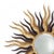 1990s Authentic Vintage Harrison & Gil by Christopher Guy "Sunset" Sunburst Mirror 1990s Era For Sale - Image 5 of 16