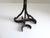 Metal Antique British Hand-Forged Iron Cattle Branding Iron Candle Holder For Sale - Image 7 of 7