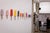 Yellow Ice Pop Ceramic Wall Sculpture With Natural Oak Wood Stick For Sale - Image 4 of 11