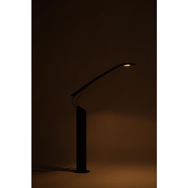 Italian Dove Floor Lamp attributed to Mario Barbaglia & Marco Colombo for Italiana Luce, Italy, 1980s For Sale - Image 6 of 18
