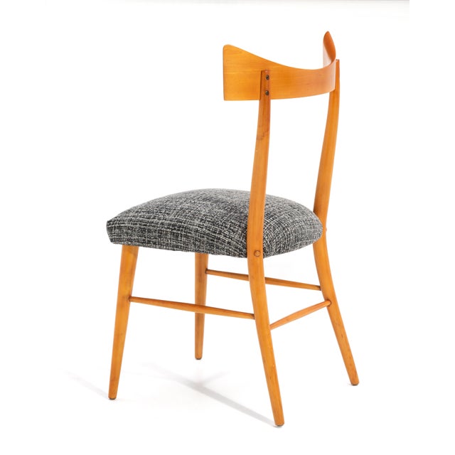 Mid-Century Modern Paul McCobb Winchendon Furniture Planner Group #1534 Bowtie Dining Side Chair For Sale - Image 3 of 12
