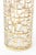 1960s Vintage Imperial Glass 22 Carat Gold Plated Greek Key Overlay Over Vase or Martini Shaker, 1960's For Sale - Image 5 of 13