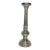 18” Tall Vintage Mercury Glass Candlestick For Sale